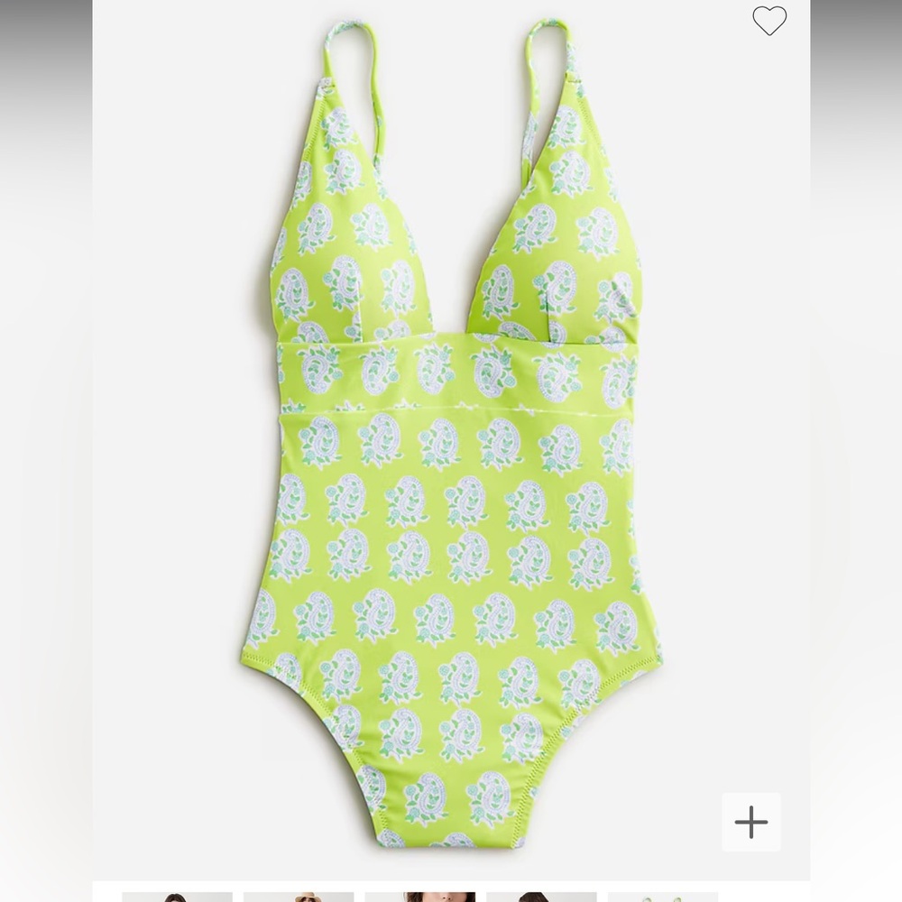Jcrew size 6 one piece swimsuit NWT